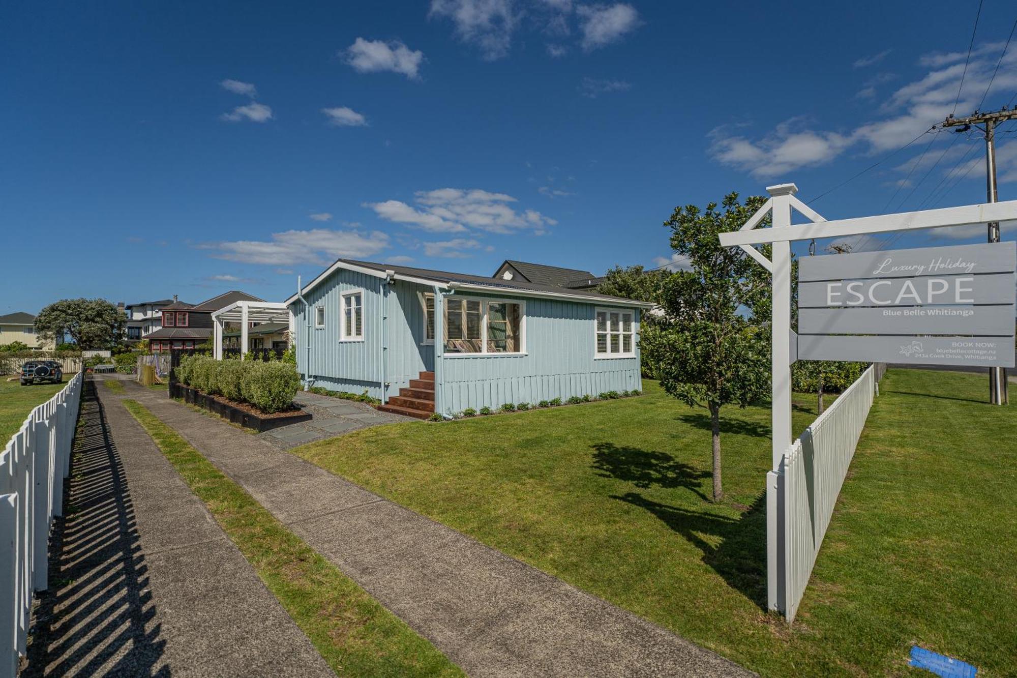 Blue Belle Cottage Whitianga Kültér fotó