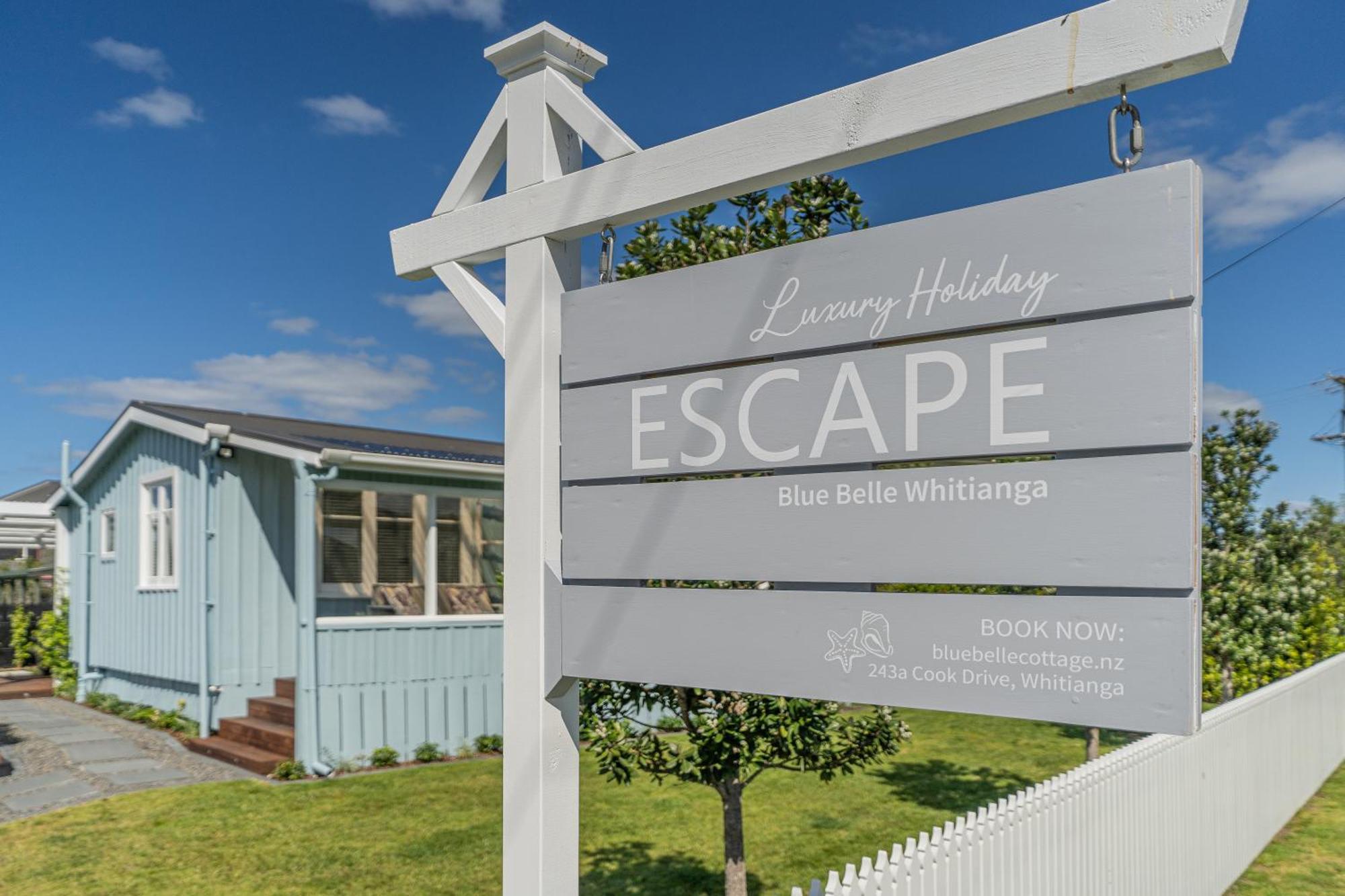 Blue Belle Cottage Whitianga Kültér fotó